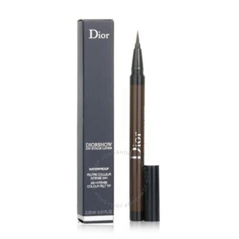 dior matte brown eyeliner|Dior waterproof liquid eyeliner.